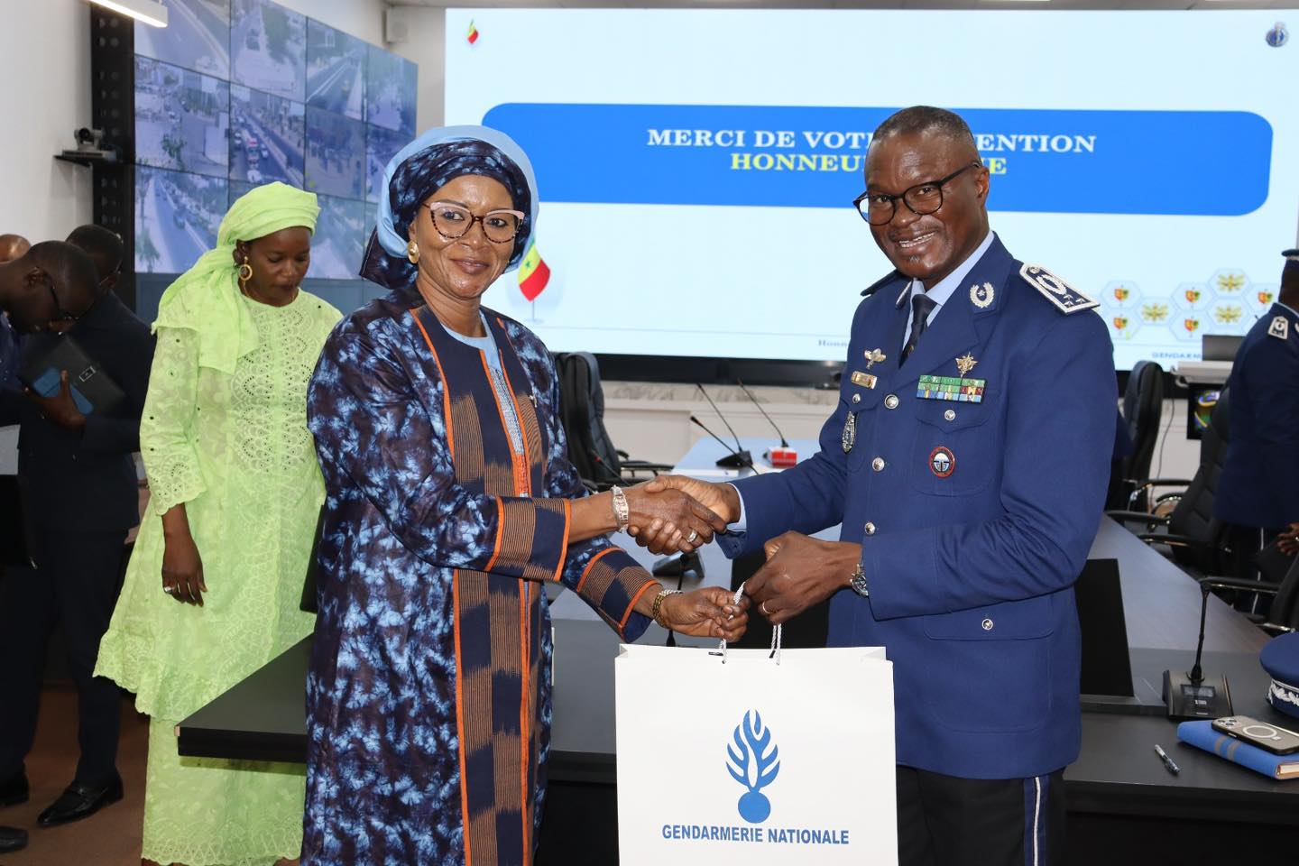 Séance de travail entre la Gendarmerie nationale et la Commission Défense et Sécurité de l’Assemblée nationale