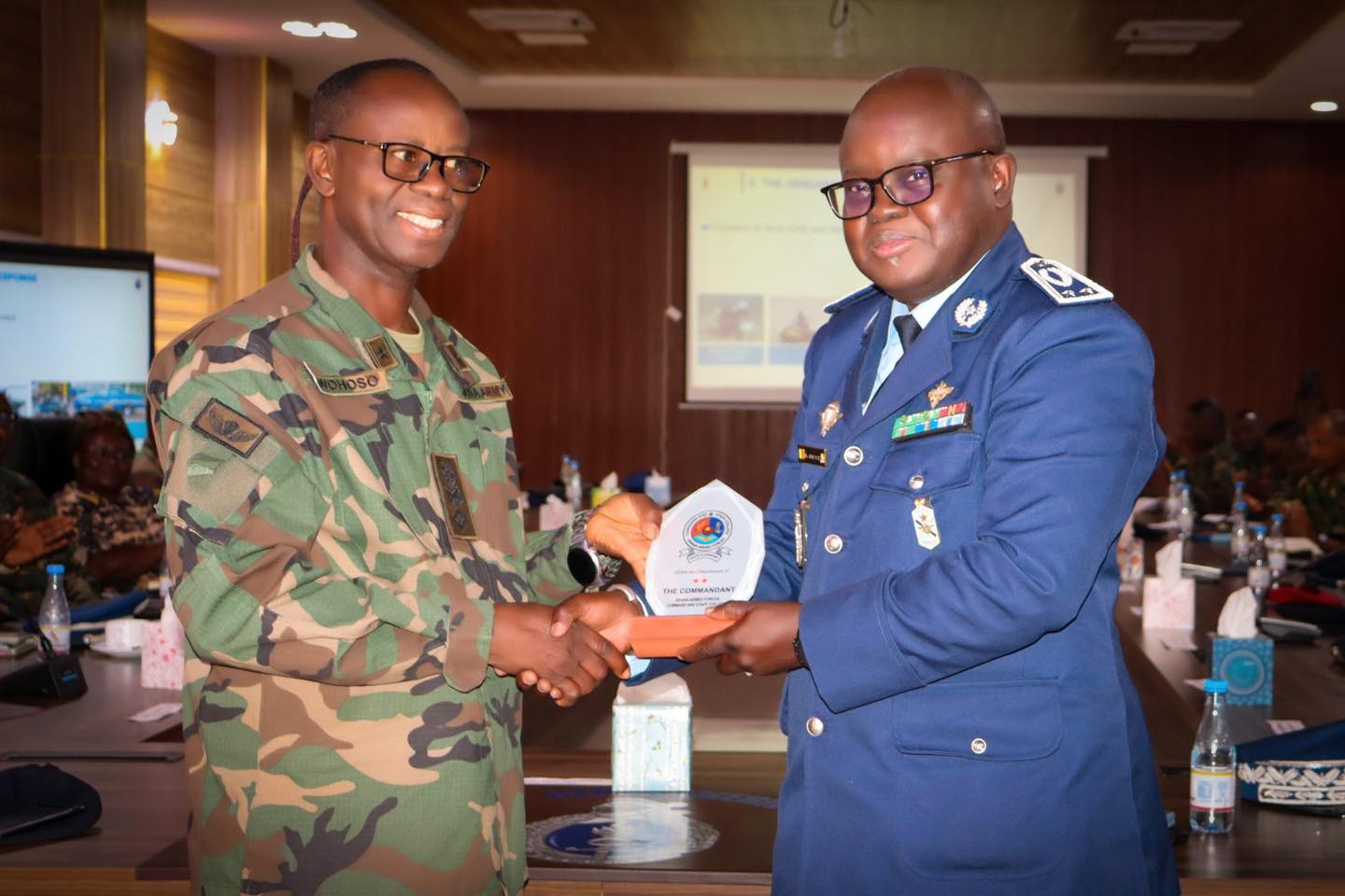 Coopération militaire avec le GHANA