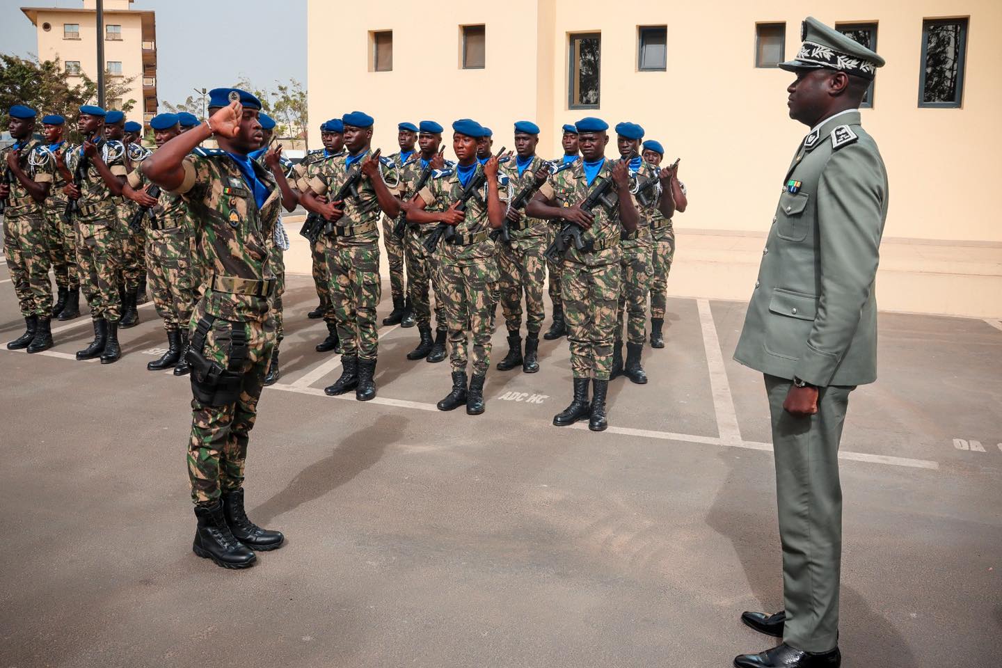 Visite du Directeur Général des Douanes à la Gendarmerie nationale. - Image 6