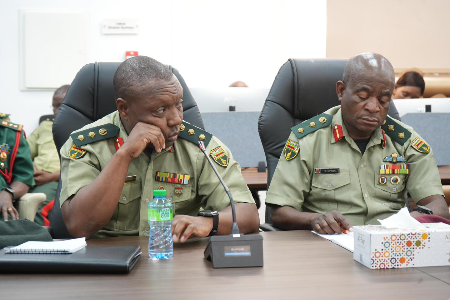 La Gendarmerie nationale reçoit une délégation de l’Université de Défense Nationale du Zimbabwe - Image 2