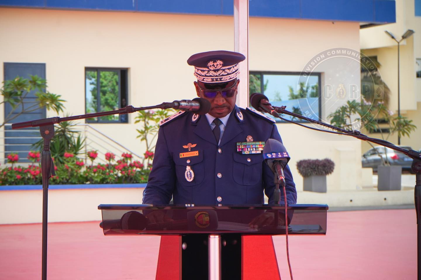 Gendarmerie nationale : les contingents SENFPU 1-18 et 2-18  MONUSCO reçoivent le drapeau national - Image 4