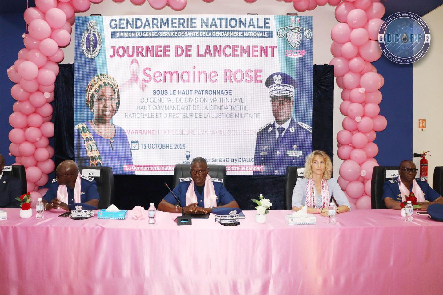 OCTOBRE ROSE : la Gendarmerie nationale participe à la lutte contre le cancer.