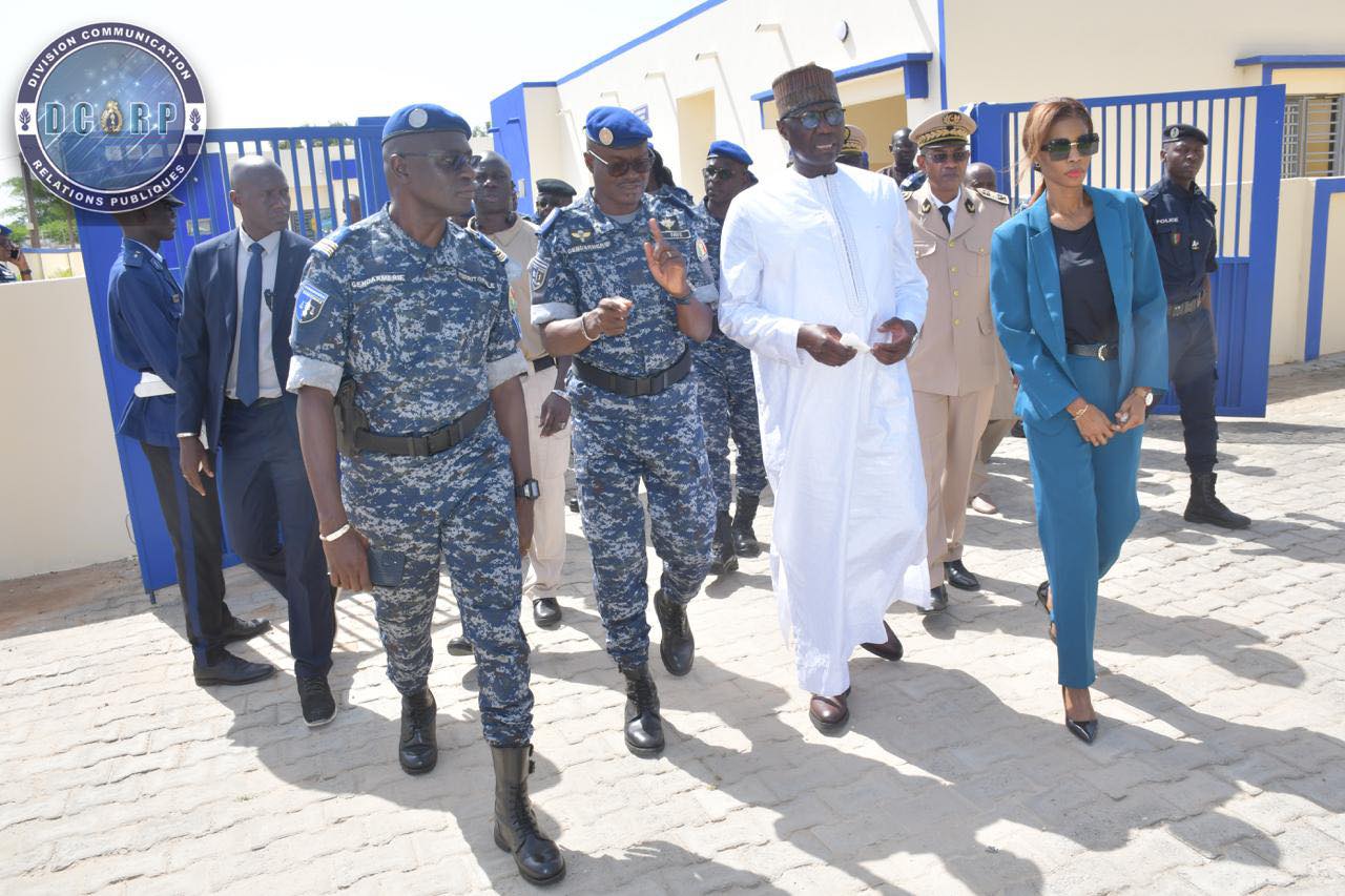 Densification du maillage territorial : l'Escadron de Surveillance et d'Intervention et la Section Recherches de Kaolack inaugurés par le Ministre des Forces armées. - Image 1