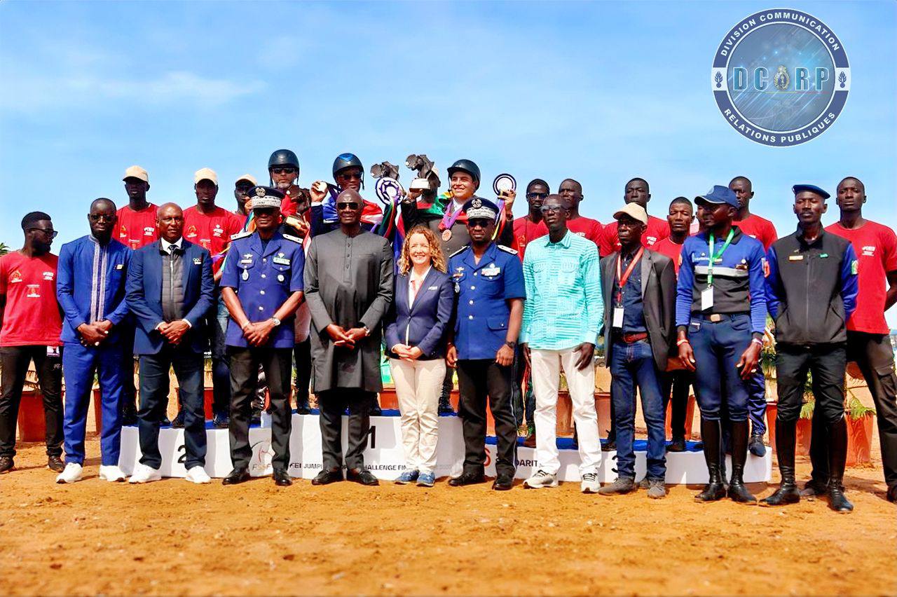 World Jumping Challenge : la Gendarmerie nationale en phase  préparative pour les jeux olympiques de la jeunesse