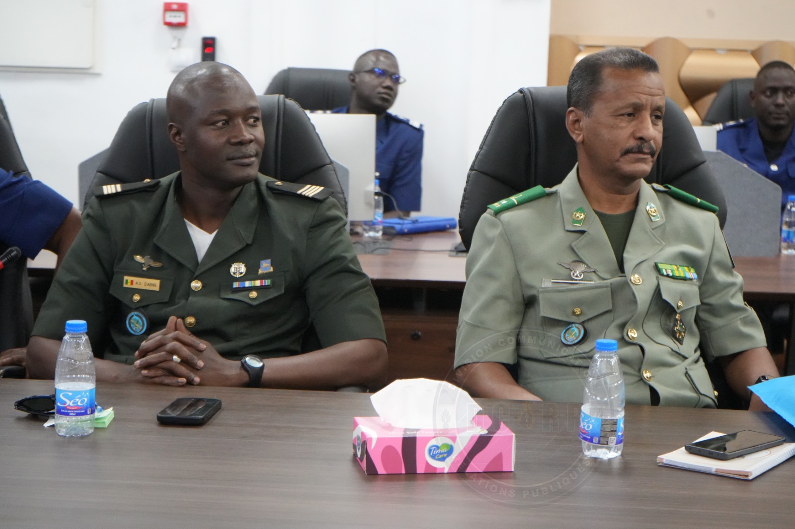 Visite des auditeurs de la 5e promotion de l'école supérieure de guerre (ESG) à la Gendarmerie nationale - Image 2