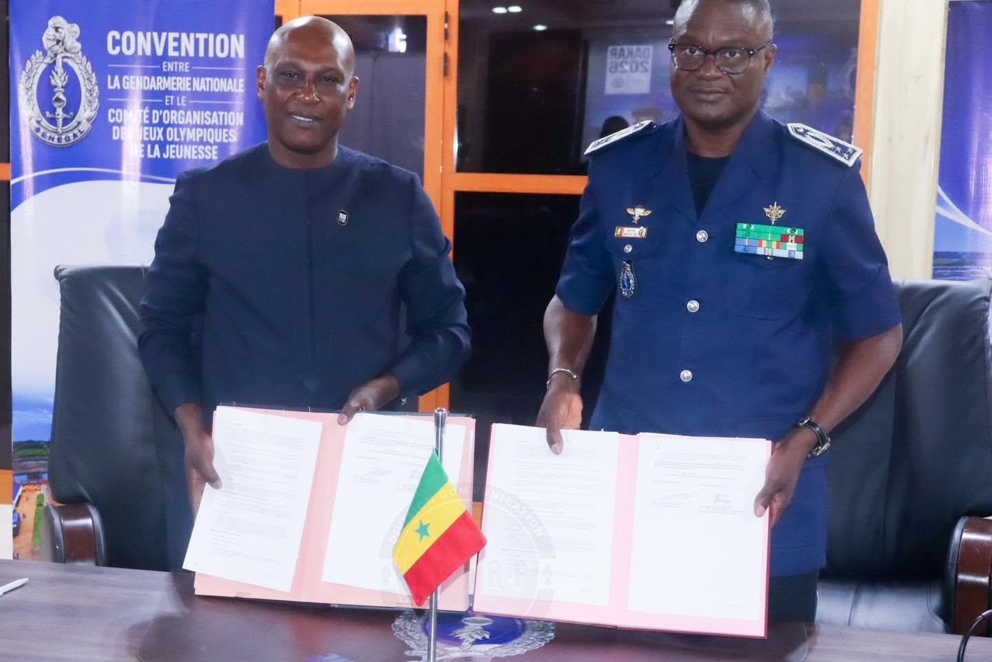 JOJ Dakar 2026 : La Gendarmerie nationale et le comité d’organisation signent un partenariat - Image 2