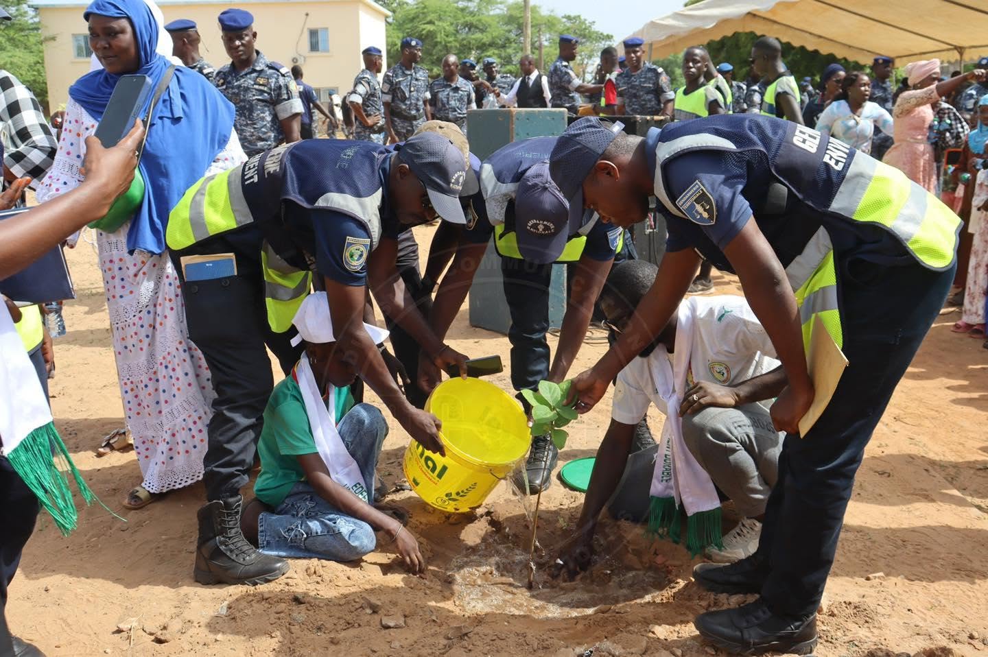 Reboisement  à la LGI de Mbao: EDEEN et la Gendarmerie nationale s’unissent  pour l'environnement - Image 9