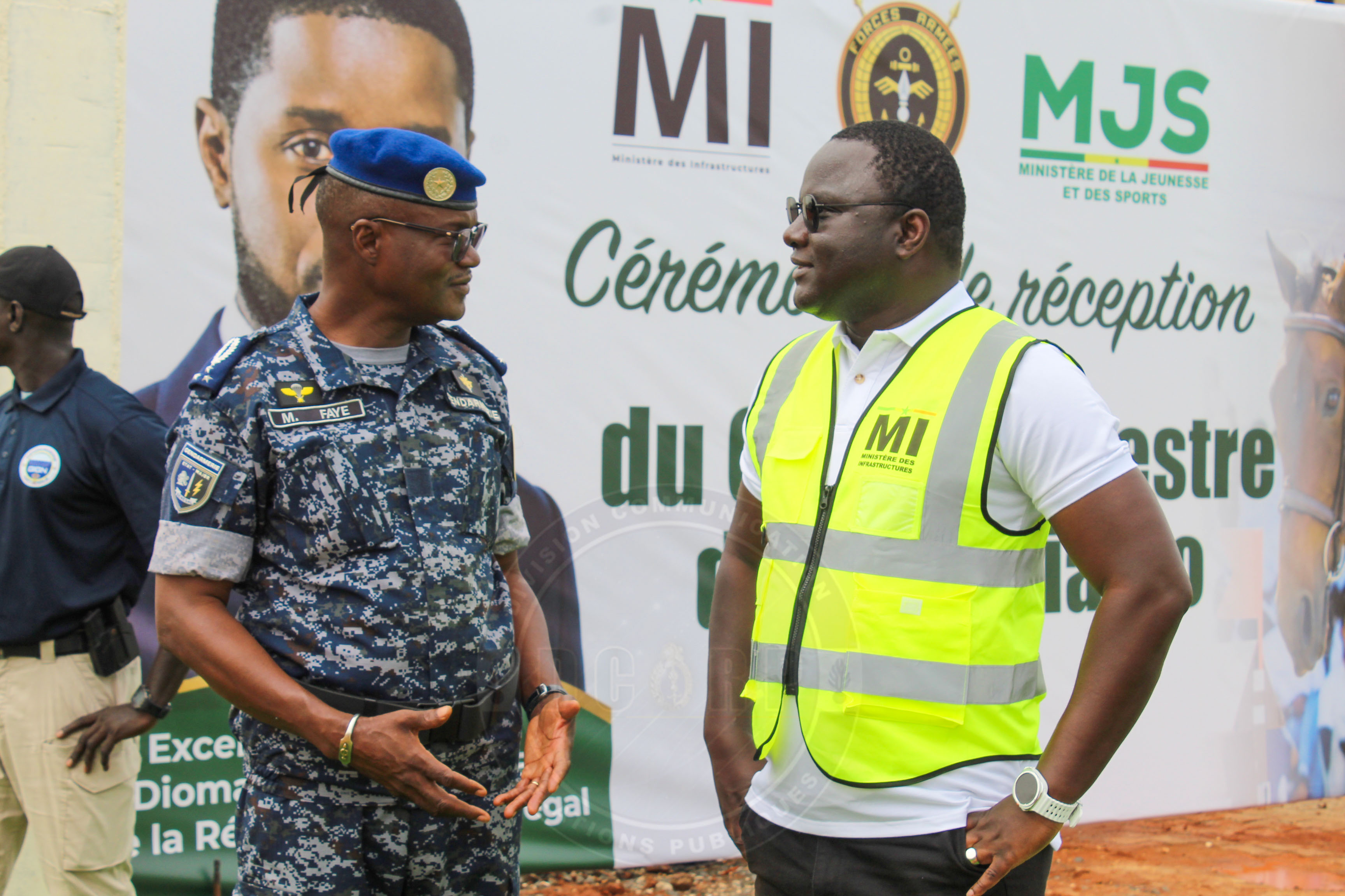 Cérémonie de réception du centre équestre de la Gendarmerie nationale. - Image 1
