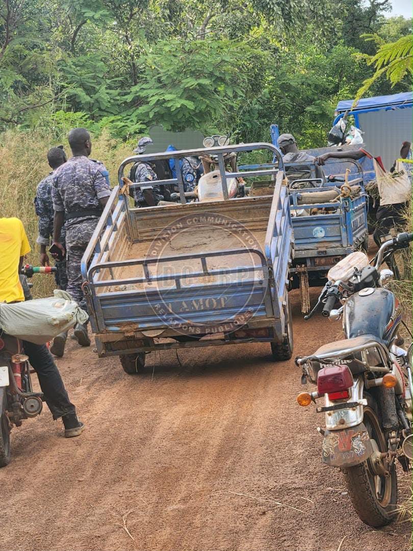 Lutte contre l’exploitation illégale des ressources minières : plusieurs sites d’orpaillage clandestin démantelés à Bantako dans le Saraya