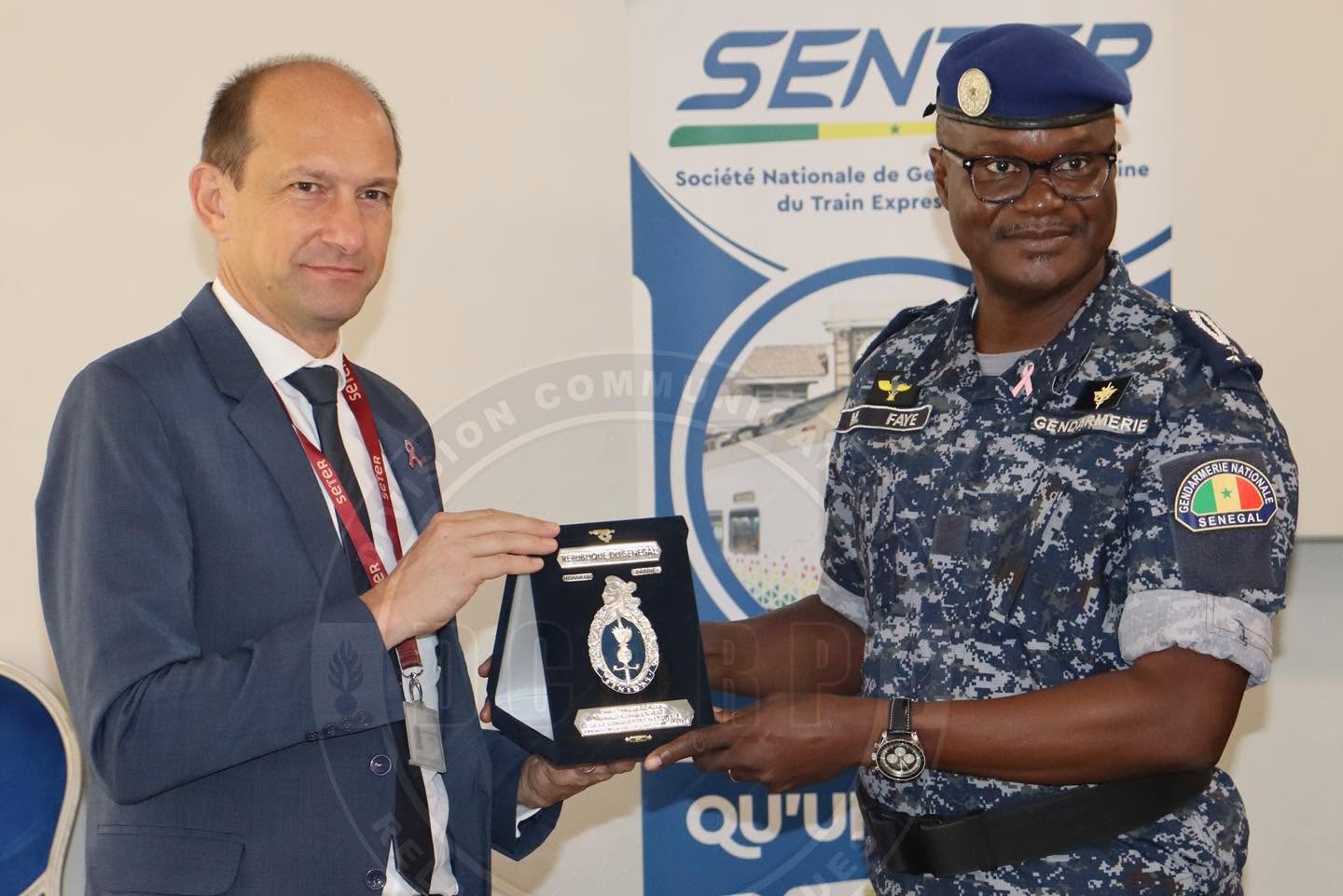Sécurisation du TER : la Gendarmerie nationale et la SENTER renforcent leur partenariat
